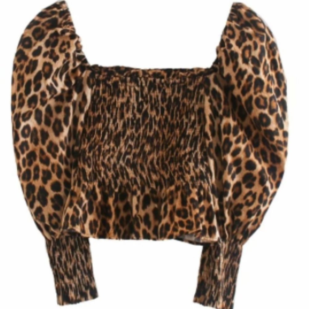 Animal Print Top